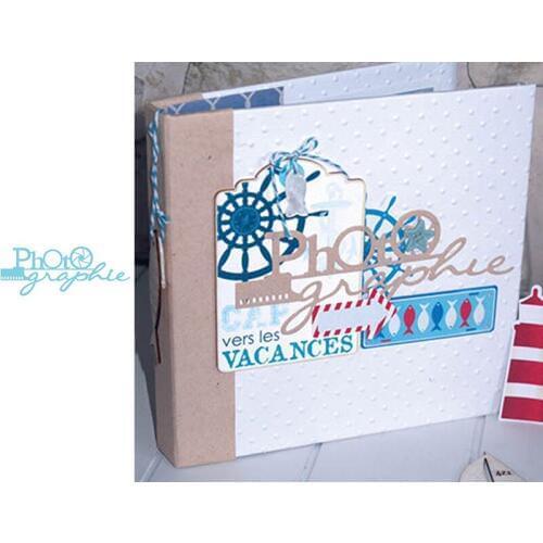 French Word Metal Cutting Dies for Scrapbooking and Card Making Craft 2019 New die cuts