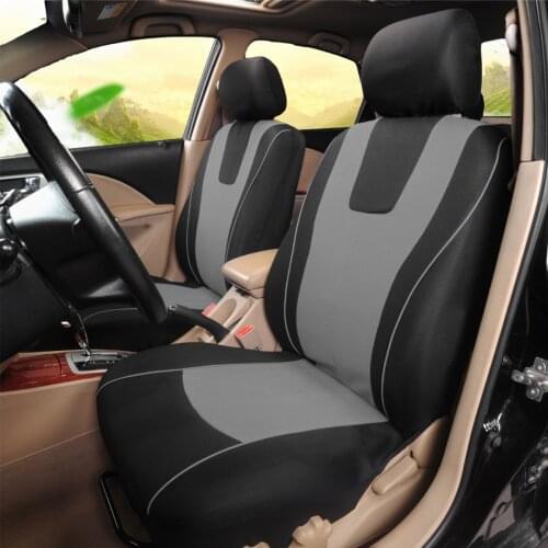 A Pair Universal Car Seat Cover Durable Automotive Double Mesh Covers Cushion Car Seat Protector Fit Most Cars Auto Accessories