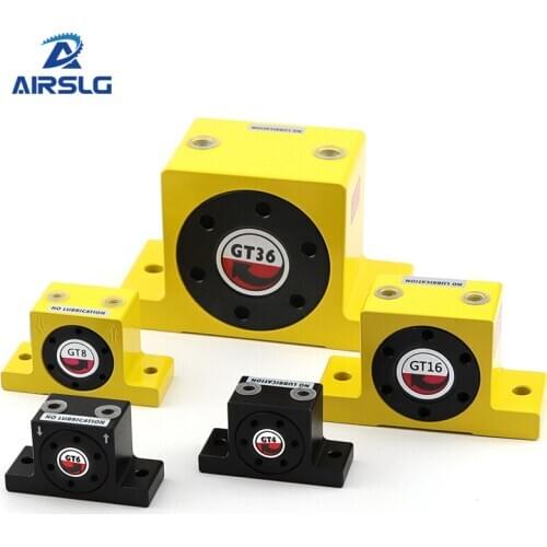 Industrial pneumatic vibrator oscillator ball type K-series GT8 GT10 GT13 GT16 GT20 GT25 GT30 GT32 GT36 GT40 GT48 GT60