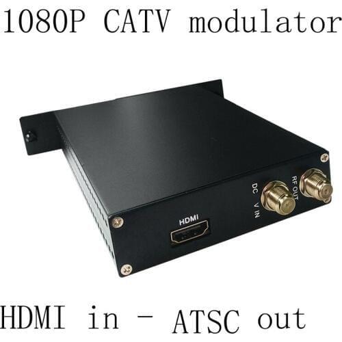 SKD2718, 1080P AV HDMI to ATSC encoder modulator Digital TV Headend QAM RF Modulator ATSC digital 1080P modulator