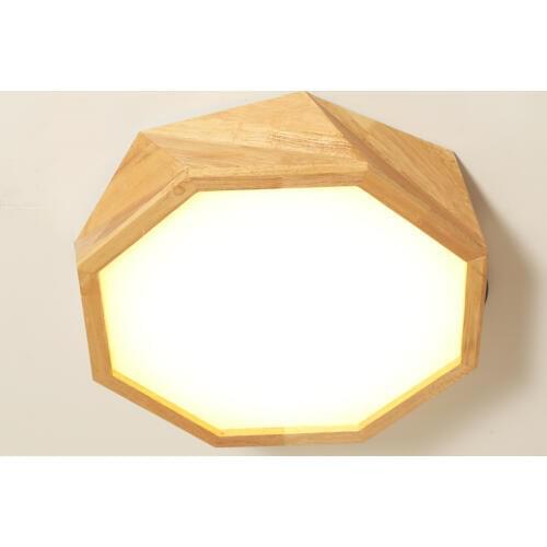Art Deco Brightness Dimmable Wood Ceiling Lights For Bedroom luminaria para sala Home Lighting LED Ceiling Lamp Light Fixture