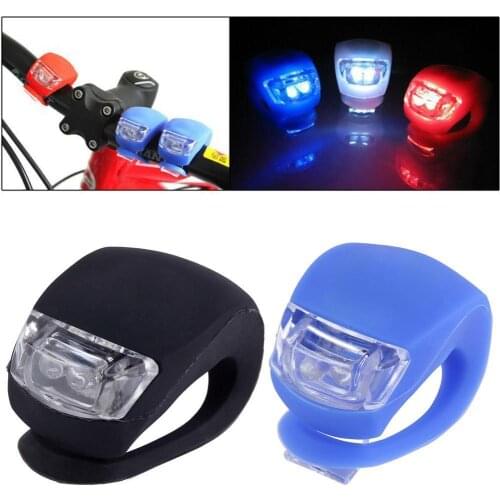 LED Head Front Rear Wheel Bike Light Frog Model Bicycle Front Light With Cycling Bicycle Accessories Supplies Waterproof