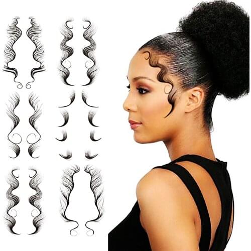 Tattoo Sticker Baby Hair Tattoo Stickers Creating The Seriously Real Baby Hair Tattoo Sticker For You Hairline Sticker 5 Types