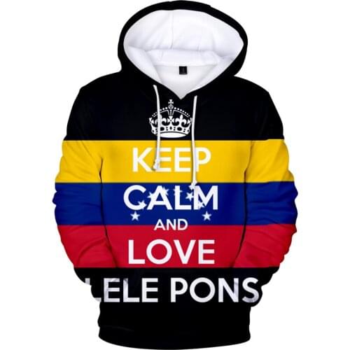 Hoodie Print Lele Pons Sweatshirt Harajuku Men Women Sweatshirts Long Sleeve Hoodies Tracksuit Men Women 3D Lele Pons Hoodies