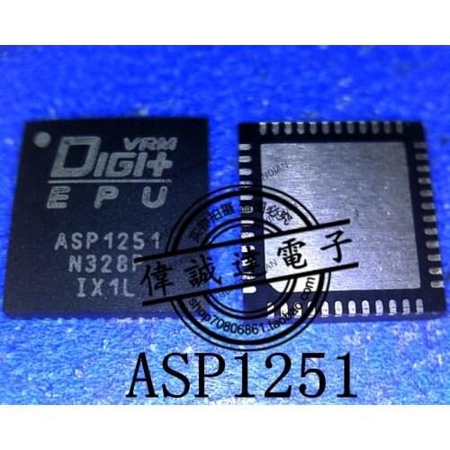 1Pieces New Original ASP1251-I12T-C03 ASP1251 QFN48 14 In Stock Real Picture