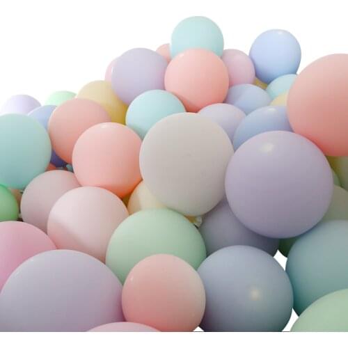 10/20/30pcs 12inch Macaron Latex Balloons Pastel Pink Balloon Wedding Birthday Party Decor Baby Shower kid toys Ballon