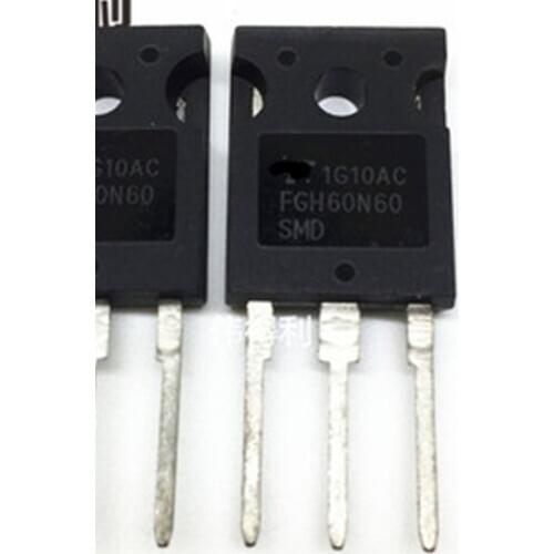 10PCS/LOT FGH60N60SMD FGH60N60 SMD FGH60N60SMDTU 600V 60A IGBT TO-247 100% Original NEW