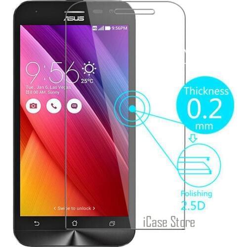2.5D 9H Tempered Glass Screen Protector For Asus Zenfone 2 Laser ZE550KL ZE500KL ZE550ML A450CG Max ZC550KL C Go Selfie X008
