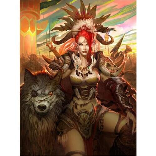 New 5D DIY Full Square/Round Diamond Painting "Beauty & The Beast " 3D Embroidery Cross Stitch Mosaic Home Decor Art YC135