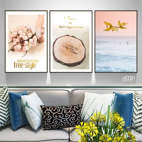 Childrens Room Girl Room Decor Pictures Art Pink Ballet Clothes and Shoes Flamingo Landscape Poster Canvas Painting Wall Ar