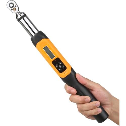 KKmoon Torque Wrench 3/8 Inch Digital Torque Wrench Electronic Torque Wrench with Buzzer & LCD Alarm 0.3-30 N.m/0.6-60 N.m Tool