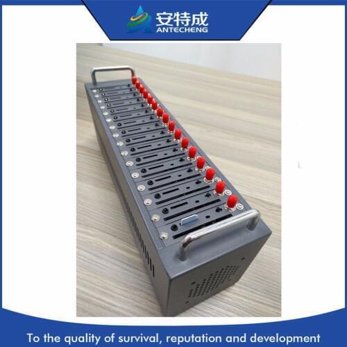 Factory Multi SIM card USB Bulk sms gsm 3g modem Wcdma 16 ports GSM USB SIM MODEM