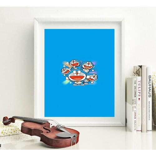 Hot Doraemon Pictures For Home Design Canvas Painting Kids Wall Pictures Home Decor