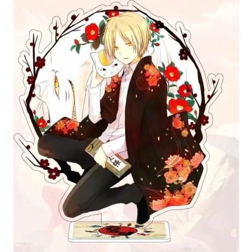 Natsumes Book of Friends Takashi Madara Nyanko Sensei Acrylic Stand Figure Desktop Decoration Collection Model Toy Cosplay Doll