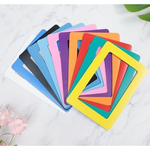 Colorful Magnetic Picture 5 inch 11.8*16cm Frames Fridge Magnets Photo frame Decoration Articles
