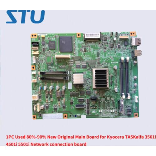 1PC Used 80%-90% New Original MotherBoard Main Board for Kyocera TASKalfa 3501i 4501i 5501i Network connection board Print Board