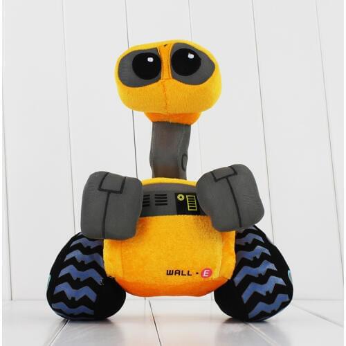 27cm WALL-E Stuffed Soft Robot Walle Plush Toys Doll Free shipping