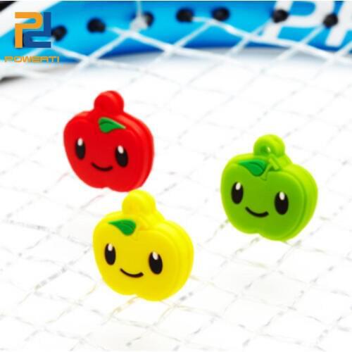 Powerti 20 pcs/pack Apple Tennis Racket Vibration Dampener Shock/Tennis damper for Outdoor Sport