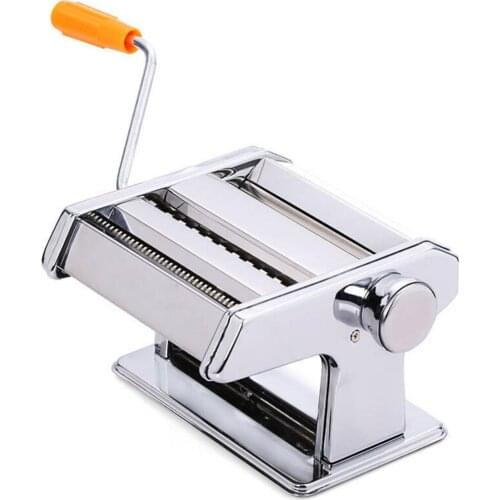 Mini Professional Pasta Maker Machine Hand Crank Pastry Roller Spaghetti Noddle Maker Pasta Cutter For Kitchen Aid Stand Mixer