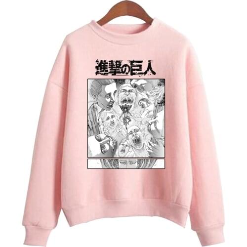 Attack on Titan AOT Hoodies Ackerman Levi Sweatshirts Cozy Tops Pullovers Sudadera felpa moletom
