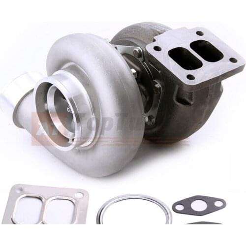 Turbo Turbocharger GT45 fit T4 V-Band Com. A/R .66 A/R 1.05 Oil Cooled 600+BHP