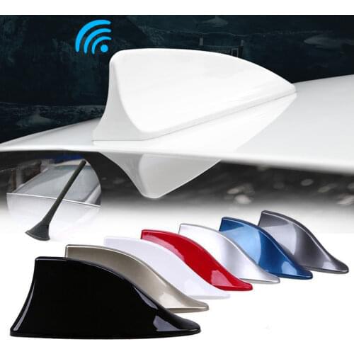 Universal Car Shark Fin Antenna Auto Radio Signal Aerials Roof Antennas for BMW/Toyota/Hyundai/VW/Kia/Nissan Car Styling