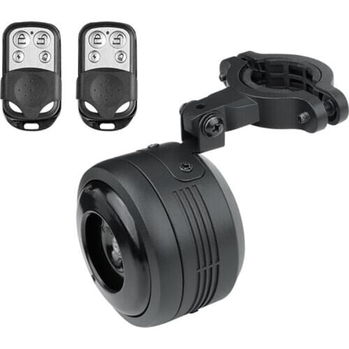 Bicycle Bell Electric Loud Horn with Alarm Super Sound for Scooter MTB Bike USB K1MB