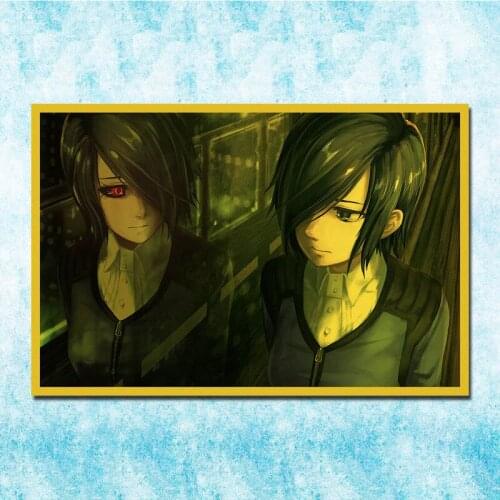Japanese Anime Tokyo Ghoul Art Silk Poster Canvas Retro Print For Home Room Decor-050