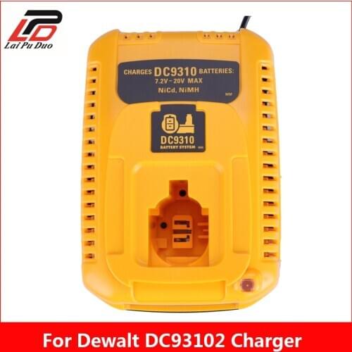 For DEWALT Battery Charger DC9310 7.2V-18V NiCad & NiMh Battery DW9057 DC9071 DC9091 DC9096 batteia charger