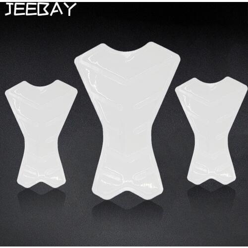 1PCS3D crystal transparent Tank pad motorcycle sticker Decals protector tank moto For Hond Yamah Suzuk Kawasak Ducat Accessories