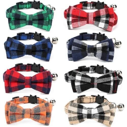 2020 New Adjustable Dog Cat Bow Tie Neck Tie Pet Dog Bow Tie Puppy Bows Supply Collar For Kitten Collar Pet Accessories