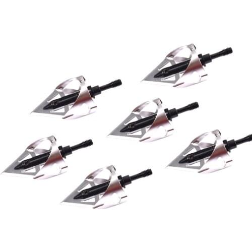 3PCS 100 Grains Archery Broadheads Arrowheads Shooting Point For Outdoor Hunting Shooting Accessories
