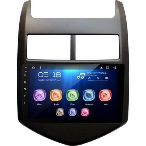 Allways 10.1" IPS Screen Android 9.0 Octa-core Ram 2GB Rom 32GB Car Multimedia for Chevrolet Aveo 2009-11 with Full touch screen