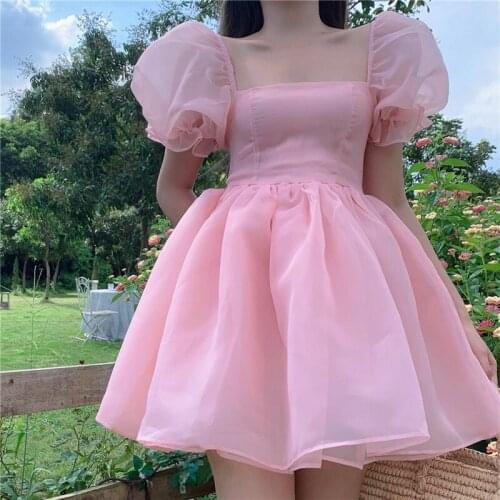 Asymhing Pink Summer Dresses