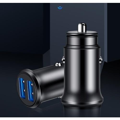 4.8A 5V For KIA K2 K3 K4 K5 k6 Sorento Sportage R Rio Soul ceed Car Chargers 2 Ports Fast Charging Dual USB Car-charger Adapter