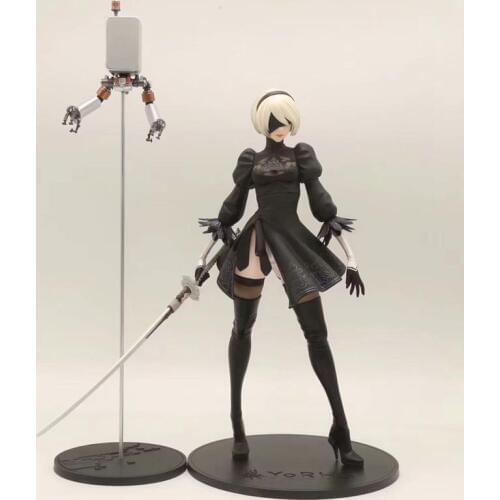 28cm Anime NieR:Automata 2B YoRHa No.2 Type B Action figure Deluxe Version new style PVC fighting model figure toys doll Gift