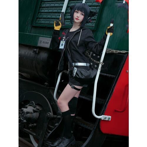 Game Arknights Cosplay Costume Cos Jessica Cosplay Halloween Party High Quality Costume Men/Women