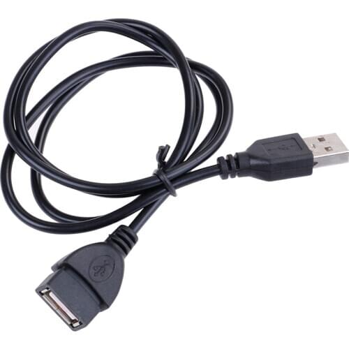 Hot USB 2.0 Cable Male to Female Data Sync USB 2.0 Extender Cord Extension Cable USB Extension Cable Super Speed 80cm 150cm