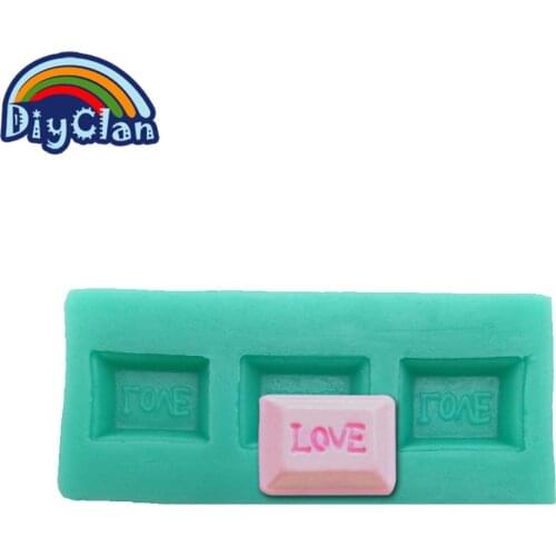 HOT DIY silicone molds for cake decorating fondant mould mini resin flower sugar chocolate candy soap mold kitchen F0295LO35