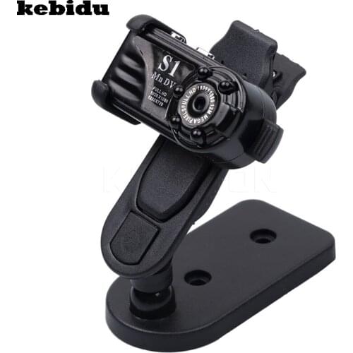 Kebidu Mini S1 Full HD 1080P 720P DV Cam Mini Camera Recorder IR Night Vision Infrared Digital Camcorder TF Card Mini DV