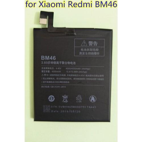 New Real capacity BM46 Battery For Xiaomi Redmi Note 3 Mi Note3 Pro 3 prime 4000mAh Mobile Phone battery