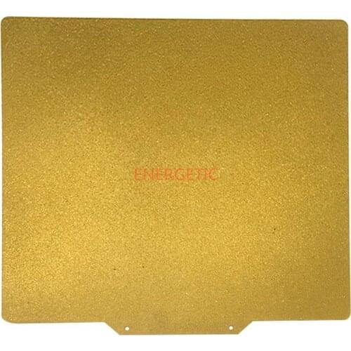 ENERGETIC 241x254mm One Sided Textured PEI Spring Steel Sheet Powder Coated PEI Build Plate For Prusa i3 MK2.5S 3D Printer