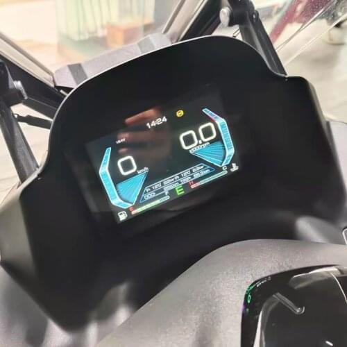 Motorcycle Pedal Instrument Film Transparent Anti Scratch Protective Toughened for Zontes Zt310-m