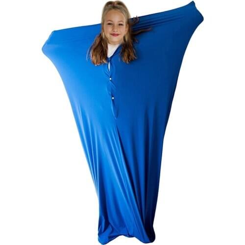 Sensory Sock Full Body Wrap to Relieve Stress Hyposensitivity Anxiety Stretchy Safe Comfortable Breathable Sack for Boys Girls