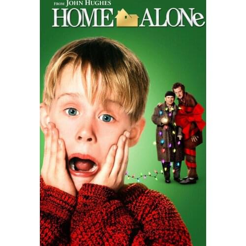 HOME ALONE MOVIE Art print Silk poster Home Wall Decor