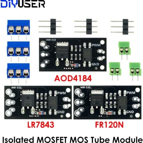 FR120N LR7843 AOD4184 D4184 Isolated MOSFET MOS Tube FET Module Replacement Relay 100V 9.4A 30V 161A 40V 50A Board Module