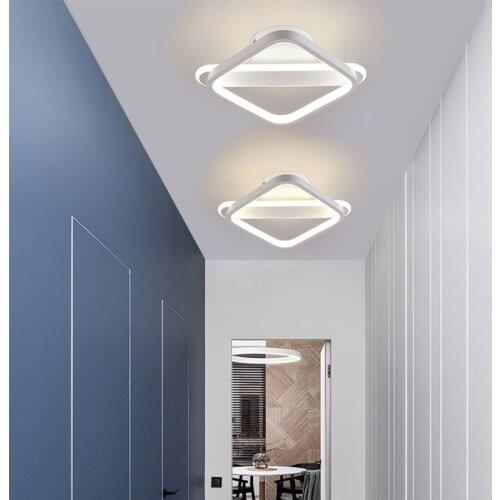 Led Ceiling Lamp Wall Lamp For Corridor Aisle Cloakroom Round Square Modern Chandelier Hallway Balcony Home Decor Light Fixture