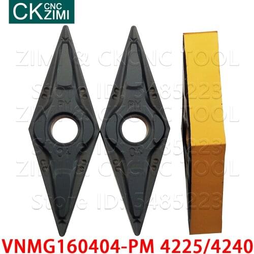 VNMG160404-PM 4225 VNMG160404-PM 4240 carbide insert cutting tools turning insert VNMG CNC Metal lathe machinery tools for steel