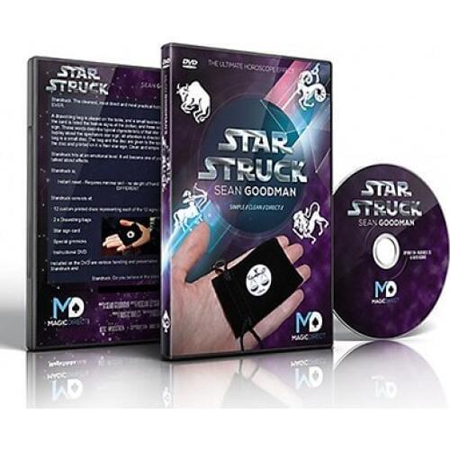 Starstruck (All and Gimmick) By Sean Goodman and Magic Direct ,Bar Close Up Mentalism Magic Tricks,Illusion,Comedy,Classic Magia
