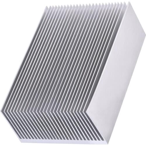 1pc Heat Sink Aluminum Heat Sink Cooling Heat Sinks For Led Amplifier Transistor IC Module Computer 100*69*36mm
